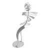 Metal Rotating Windmill Wind Braking Figurine Humanoid Rotating Windmill Home