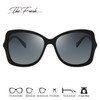The Fresh Women's Oversized Square Jackie O Cat Eye Hybrid