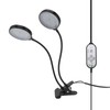 Plant Grow Light Timing 5 Dimmable Levels Waterproof Dual Head