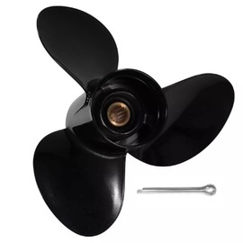 MARKGOO 58100-90J01-019 Propeller 14X17 Pitch for Suzuki 4 Stroke Outboard 70 80 90 100 115 140 HP DF70 DF80 DF90 DF100 DF115 DF140 Boat Motor Engine Parts 3 Blade Aluminum Prop RH 15 Spline Tooth