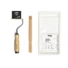 Hemway Premium Decorating Tools Bamboo Paint Roller Kit Set |