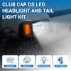 CartClan Club Car DS Led Headlight and Tail Light Kit