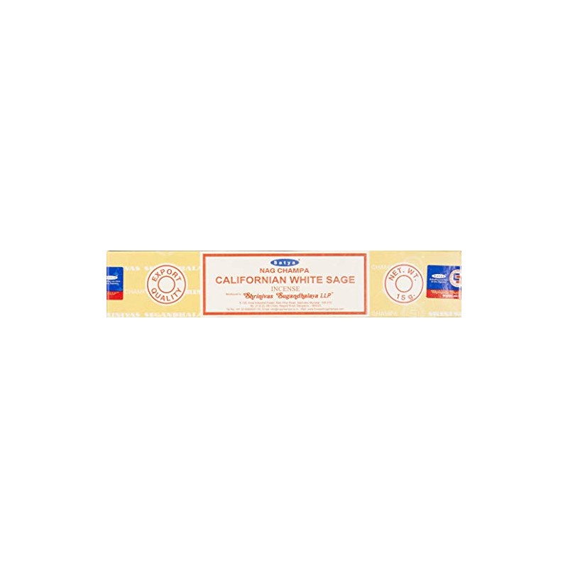 You International SATYA California White Sage 15g 3 Box Set