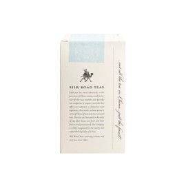Silk Road Teas Organic Fair Trade Peppermint Leaf Tea | Herbal | Non-Caffeinated | Pacific Northwest Origin | Complex Fresh Cool Flavor | Improves Digestion | Antioxidants | 15 Non-GMO Biodegradable sachets