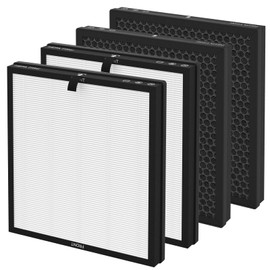 Breabetter 4-Pack MR5866 Replacement Filter Compatible with MORENTO MR5866 Purifier, Version White