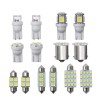 zoo3026 14Pcs LED Car Interior Light Package Kit for Dome