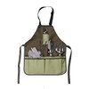 CHENGZI Gardening Apron with Pockets Oxford Cloth