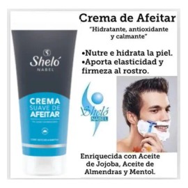 Crema Suave De Afeitar + Crema Depiladora Piel Sensible Shel