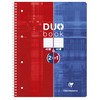 Clairefontaine 82526C College Notepad (9 x 14 cm, Duo, 40