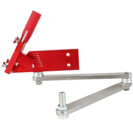 Aintier 5005 Lawn Mower Blade Sharpener 15°- 45° Adjustable Tool for Professional Lawnmower Blades (Red for All Sharpener Model 5005)