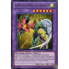 YU-GI-OH! - Elemental Hero Flame Wingman (RYMP-EN016) - Ra Yellow Mega-Pack - 1st Edition - Rare