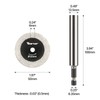 Vearter Glass Cutting Disc 5PCS, 2'' Double-Sided Diamond Cutting Wheel