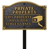 Morgtta Private Property - This Property Has Video Surveillance Statement