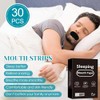 30pcs Cintas bucales para dormir,Reduce la sequedad bucal Parches para