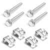 Set of 4 Exhaust Manifold Flange Bolts & U Nuts