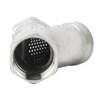 Y Strainer, 1‑1/4 Inch DN32 Thread Stainless Steel Y Shaped