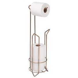 Bath Bliss Reserve & Dispenser Toilet Paper Reserve/Holder & Dispenser, Bathroom Storage for 4 Rolls Rust Resistant, Oil Rubbed Bronze