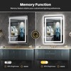 24"x32" LED Bathroom Mirror with Lights, Backlit & Front Lit,