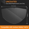 Replacement Window Compatible with Jackson Safety 14214, Uncoated(4 Pack)