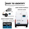 Hozodusi Delivery Driver Car Magnet, Delivery Magnetic Car Door and