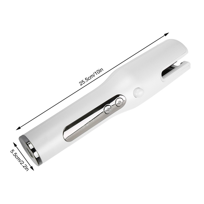 34W Automatic Hair Curler USB Wireless Charging LCD Screen Hair
