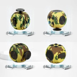 6 Sided Fidget Toy Cube - Fidget Cubes Fidget Fiddle Anxiety Toys for Adults,Grils,Kids,Children,Boys - ADHD,ADD,ASD - Office Classroom Travel - BY VCOSTORE