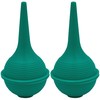 Sterile Rubber Bulb Syringe, 2 Pack, Green 1oz, Ear Wax