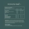 Reset Resvera Nad+ Resveratrol Nicotinamida Ribosa Nac 60cap Sabor Sin