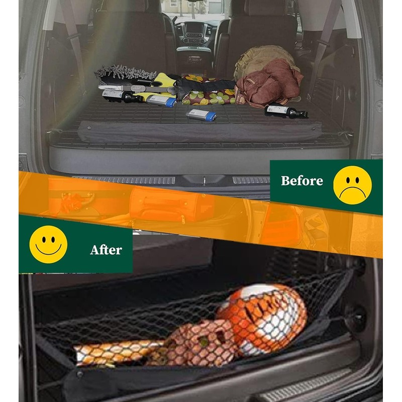 Envelope Style Upgraded Cargo Net Compatible with Hyundai Palisade Upgraded