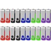 USB Sticks 8 GB Pack of 20 Multi-Coloured AreTop Memory