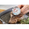 KitchenCraft KCMEATTH Meat Thermometer Probe with Cooking Guide, Stainless Steel,