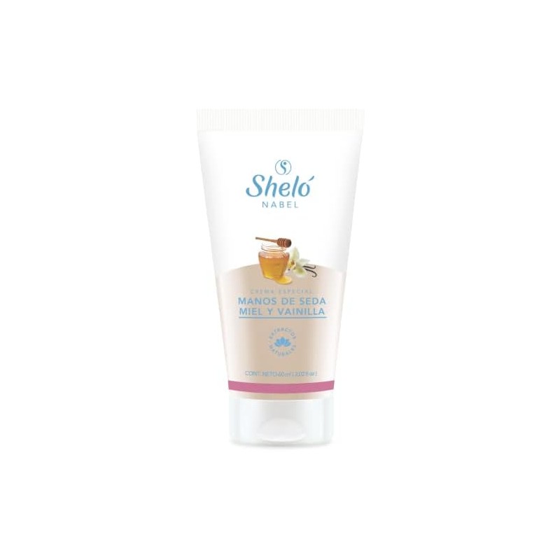 Sheló NABEL Crema De Manos De Seda, Miel Y Vainilla