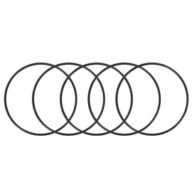 sourcing map Pack of 10 O-rings sealing rings, 145 mm OD 137 mm ID 4 mm width metric nitrile rubber seal for cream dispenser, pool pump, quick coupling, coffee cup