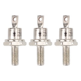 3PCS Rectifier Diode Spiral 25A Iron High Hardness Spiral Rectifier Module Replacement for Generator Cathode