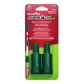 Wooster FR042 Sherlock GT Conversion Tip 2-Pack, Green
