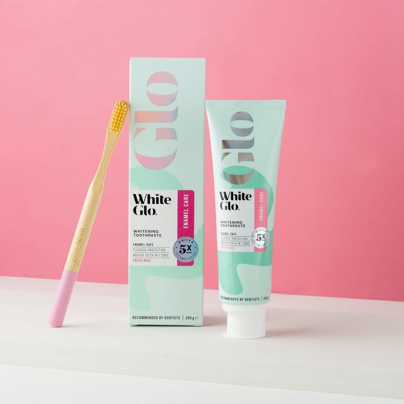 White Glo Enamel Care Whitening Toothpaste (115g)