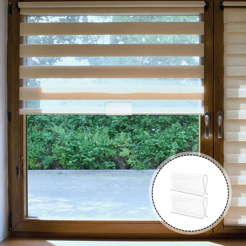 OUNONA 2 Pcs Roller Blind r Cloth Clip Roller Shade