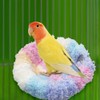 Bekecidi Pack of 2 Bird Hammock, Coral Fleece, Bird Bed,