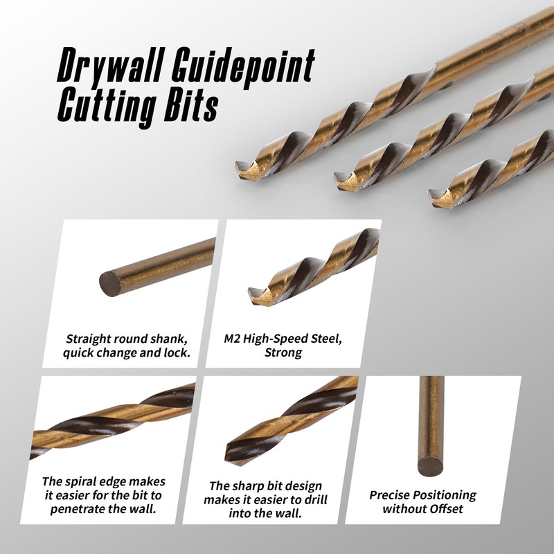 Drywall Cut Out Bit 5/32 | 1/8 inch, HSS M2