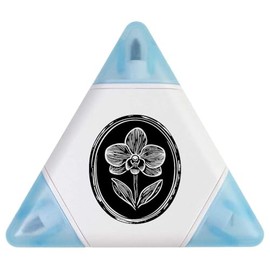 'Orchid Flower in Oval Frame' Compact DIY Multi Tool (TI00035589)