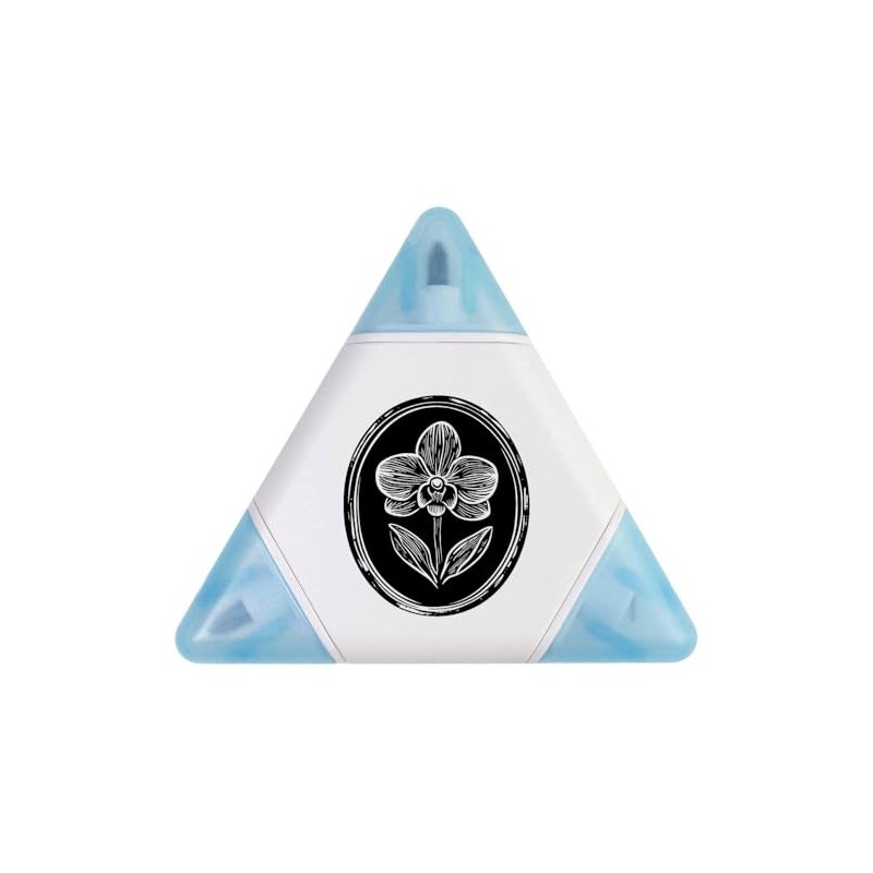 'Orchid Flower in Oval Frame' Compact DIY Multi Tool (TI00035589)