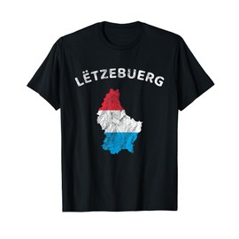 Luxembourg Flag Silhouette, Luxembourg Travel, Letzebuerg T-Shirt