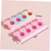 Healvian 90pcs Protector Shiny Nail Separator Professional Manicure Toe Separators