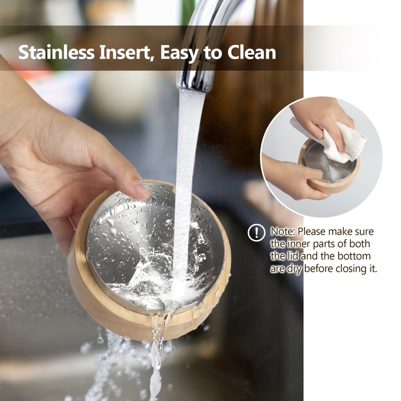 JSVER Ashtray with Lid