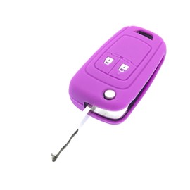  Nordecco Silikon-Schlsselanh?nger-Schutzhlle, passend fr Opel Astra Insignia Mokka Meriva VXR Adam 2/3/4 Tasten (Violett - Violett)