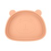 4pcs Children Plate Utensils Set Silicone Suction Bowls Set Toddler