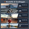 HOVVIDA Compressore Aria Portatile, Compressore Portatile, Compressore Portatile Moto, 150