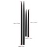 Black Car Door Side Body Guards, 4PCS Body Side Trim