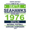 Seattle Seahawks Poster - Vintage 2013 Championship Team - 11x14