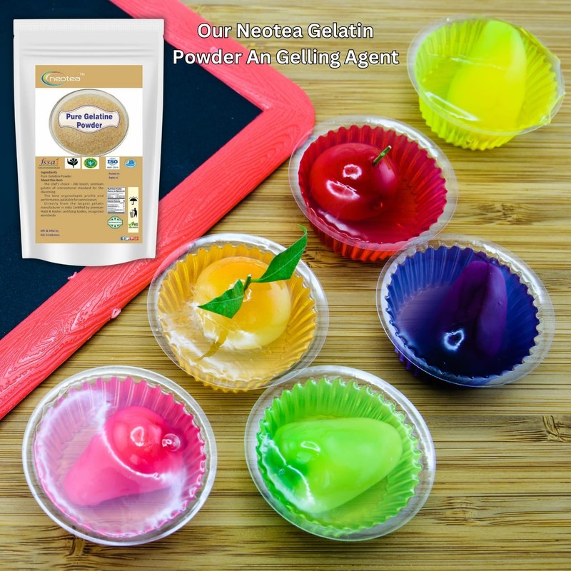 Neotea Gelatin Powder 300g | Unflavoured Food Grade Gelatine |